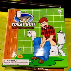 Toilet Golf Game.